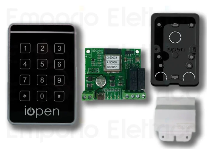 iopen mifare 125khz remote and local control kit or numeric pin iopen start wg