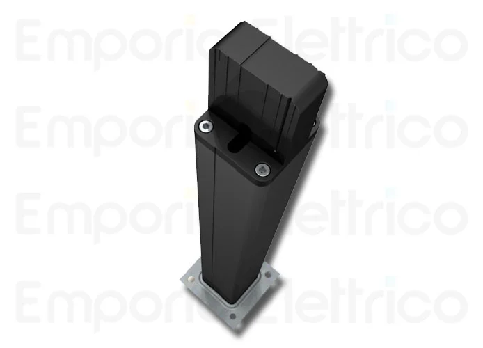 came bidirectional black aluminium post h=0,5 mt 001delta-bn delta-bn