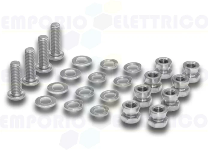 bft burglar-proof stainless steel screws kit ecosol security 2611116 n999475