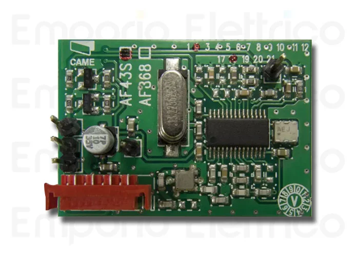 came plug in radio frequency card 433,92 mhz 001af43s af43s