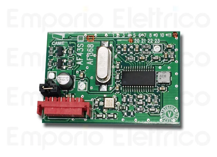 came receiver 868,35 mhz 001af868 af868