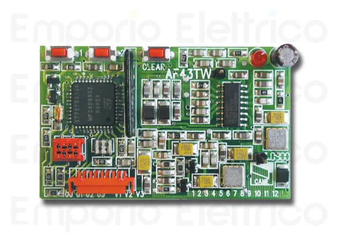 came plug in radio-frequency card 433,92 mhz af43tw 001af43tw