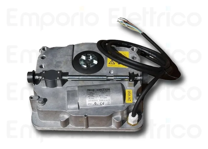 nice irreversible gearmotor with encoder s-fab 24v sfab2124