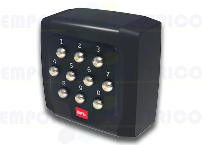 bft vandal-proof outdoor digital keyboard q.bo pad 2600835 p121025