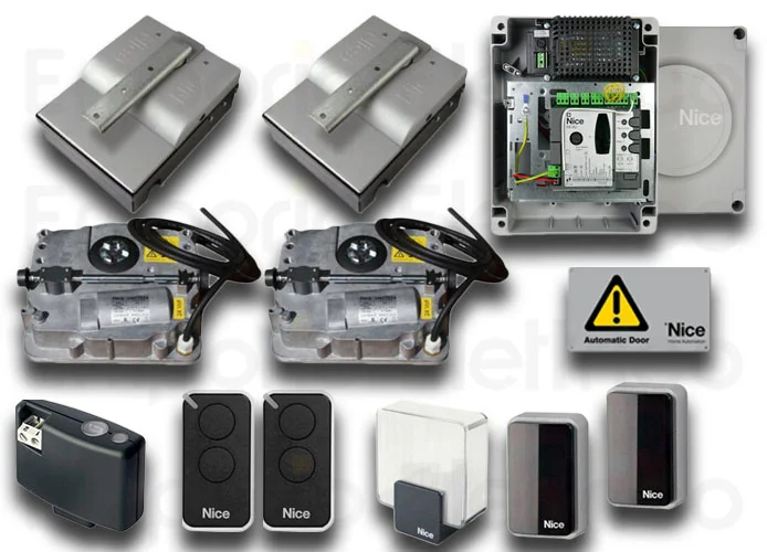 nice automation kit for swing gates s-fabkit 2024 bd sfab2024bdkce