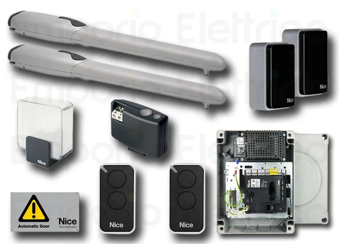 nice automation kit for swing gates wingokit 4024 bd wingo4024bdkce