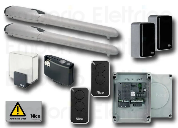 nice automation kit for swing gates wingo5kit bd wingo5bdkce