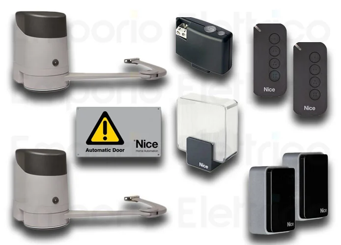 nice automation kit for swing gates hoppkit bd hoppbdkce