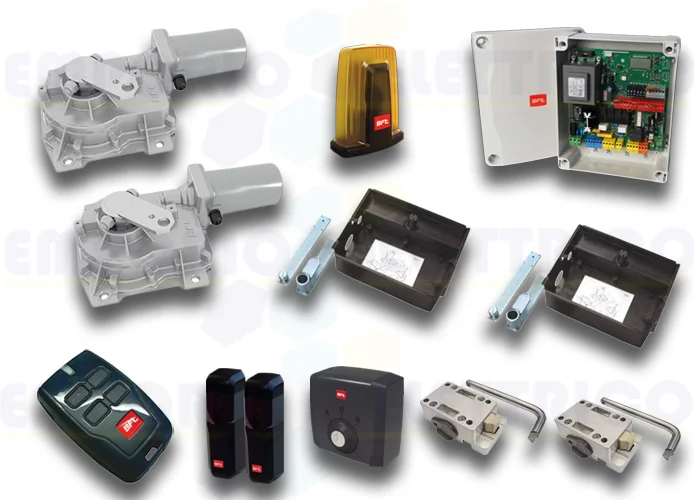 bft complete 230v swing gates kit eli ac a35v empbfteliac