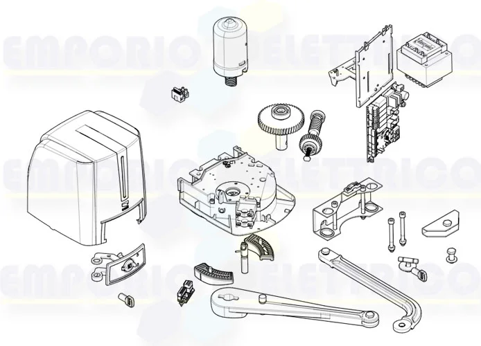 came motor spare parts page 001fa7024cb fa7024cb