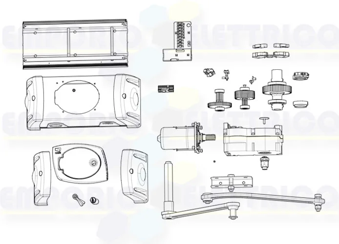 came motor spare parts page 001fe4024 fe4024