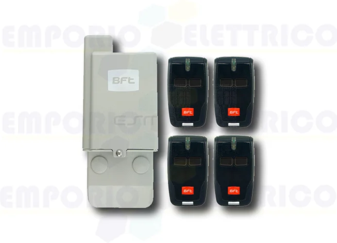 bft receiver kit and 4 radio remote controls 4 mitto kit 2611368 p111772