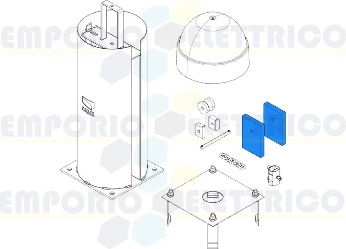 came spare part counterweights cat-i 119rix018