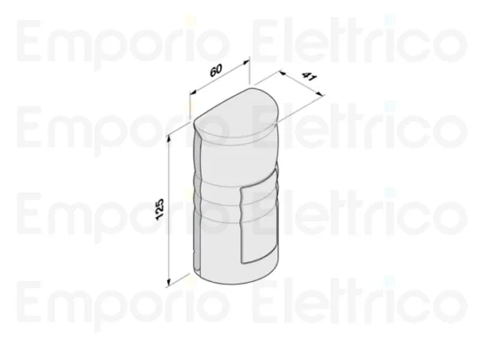 cardin pair of radio photocells 868MHz safecdr8