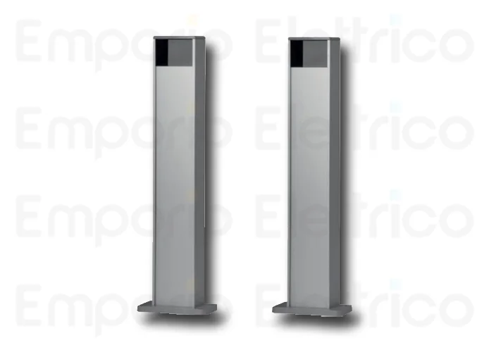 nice 2 pcs aluminium column h= 500mm for 1 medium photocell era post pph3