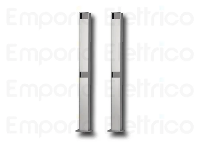 nice 2 pcs aluminum column h=1000mm for 2 photocells medium era post pph4