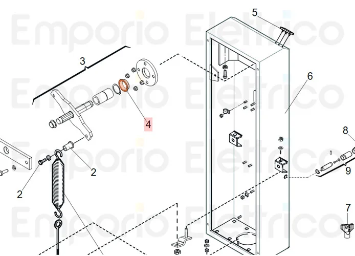 faac ricambio boccole gruppo di moto 615bpr 63003302