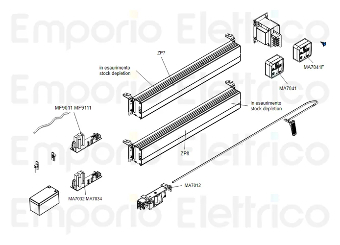 came spare part keyboard selector button ma7041 119rip120