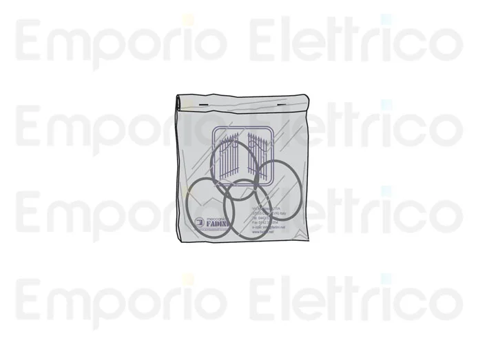 fadini spare part gasket set package drive 700 (jack) 702000