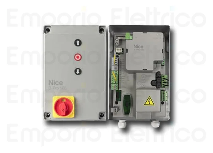 nice control unit for one motor 230vac - 400vac d-pro500 dpro500
